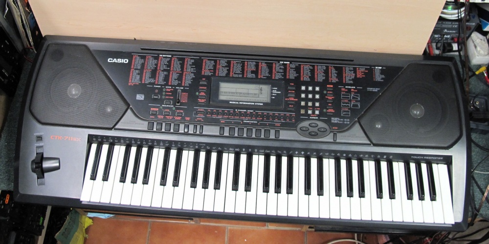 Casio on sale ctk 711ex